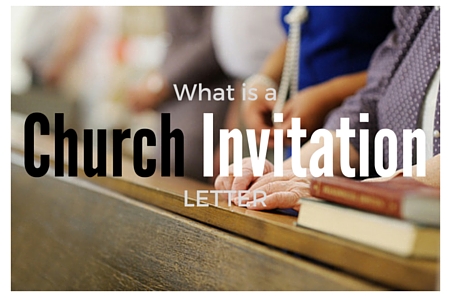 What is a church invitation letter