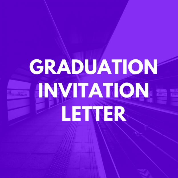 Graduation Invitation Letter - Invitation Letters